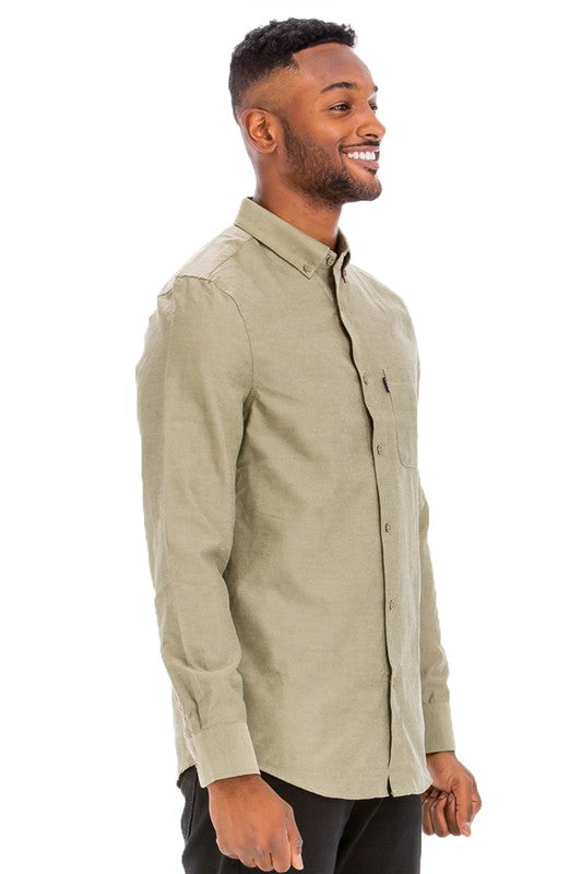 Men's Casual Long Sleeve Shirts
