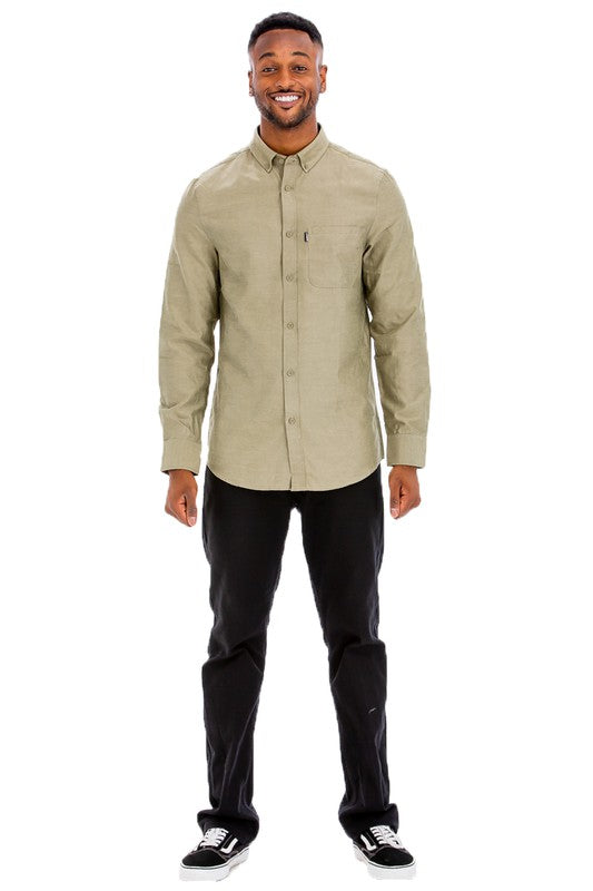 Men's Casual Long Sleeve Shirts