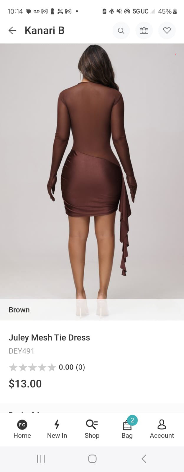 MOCHA DRESS