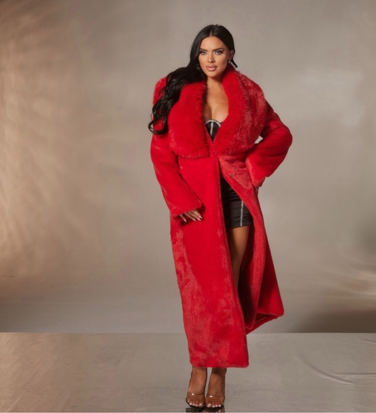 WINTER BABE FAUX COAT