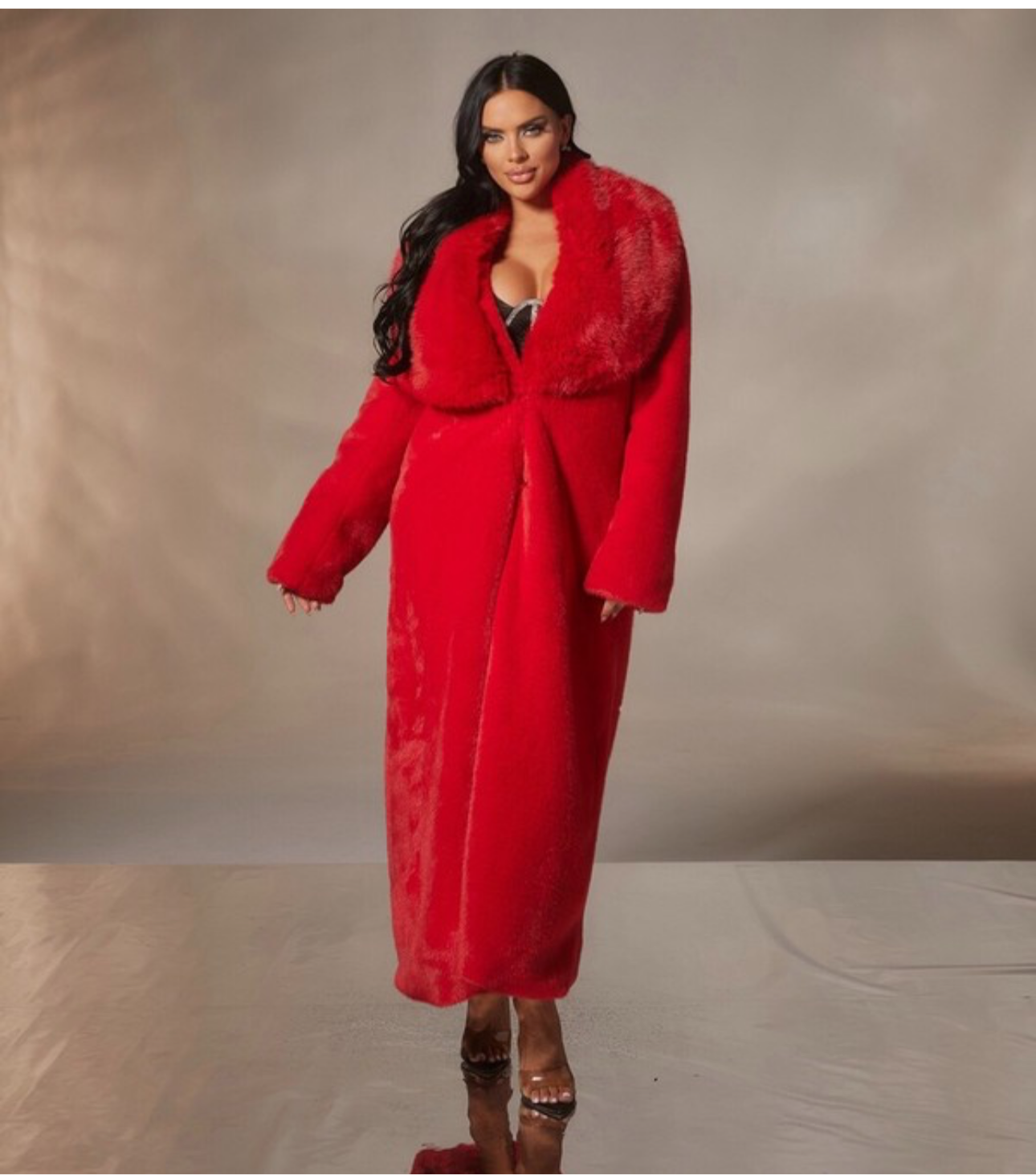 WINTER BABE FAUX COAT
