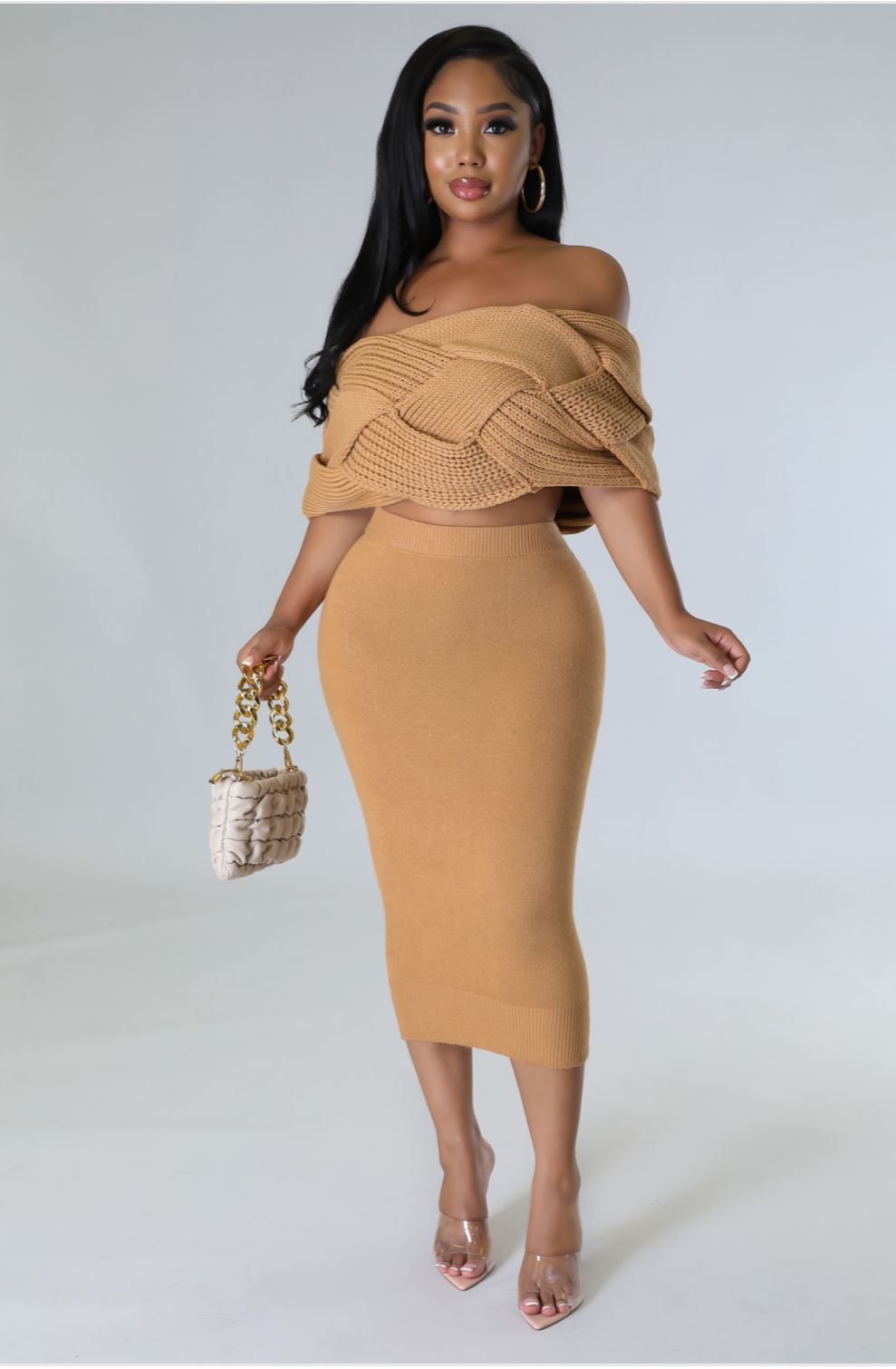ALL LOVE KNOT SWEATER set