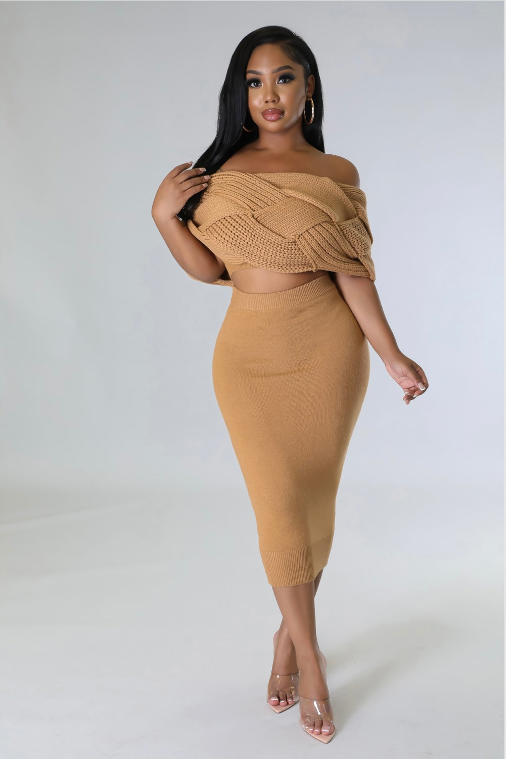ALL LOVE KNOT SWEATER set