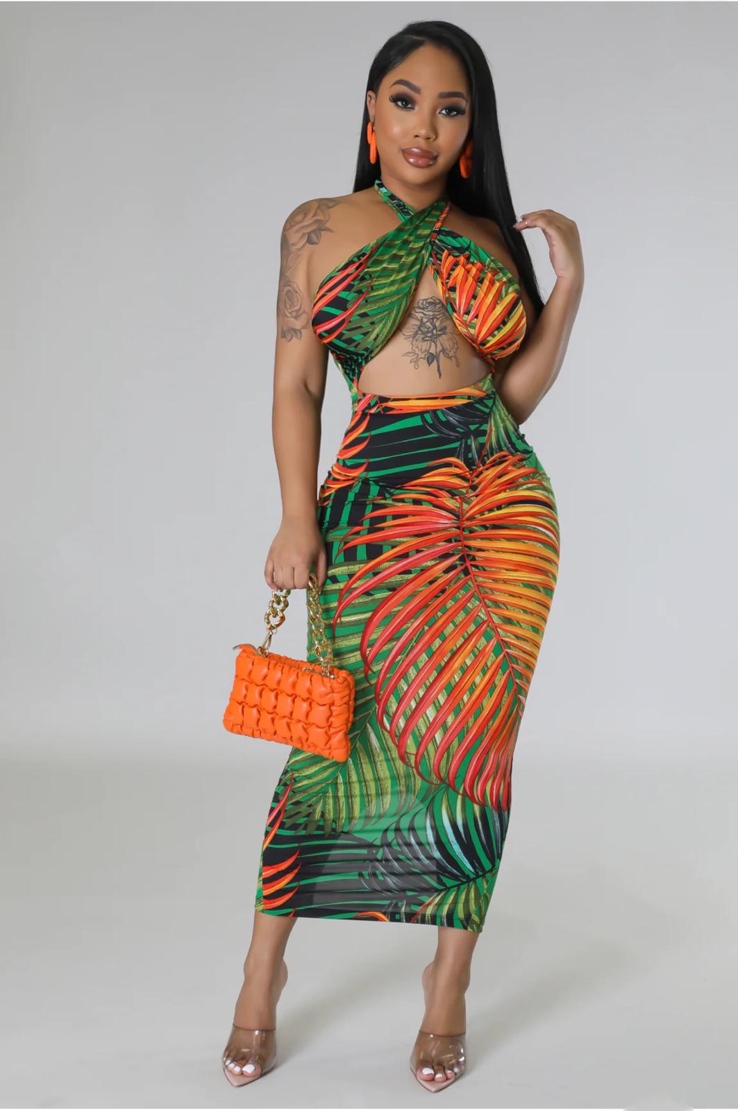 CRAVING SUNSET DRESS