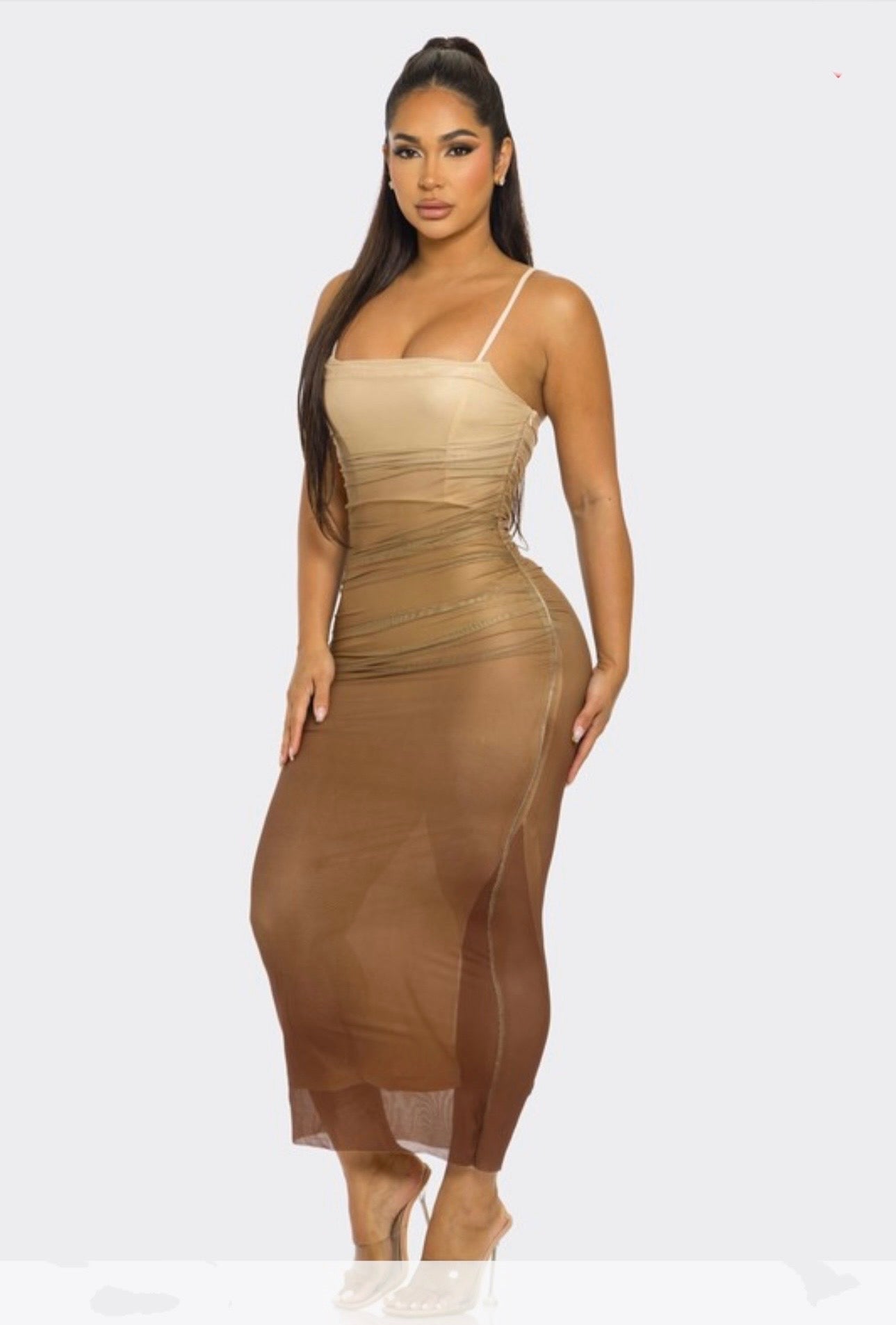 CHOCOLATE GAL DRESS