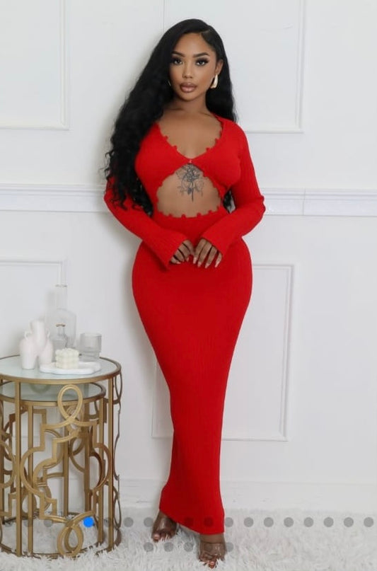 THE RED DRESS