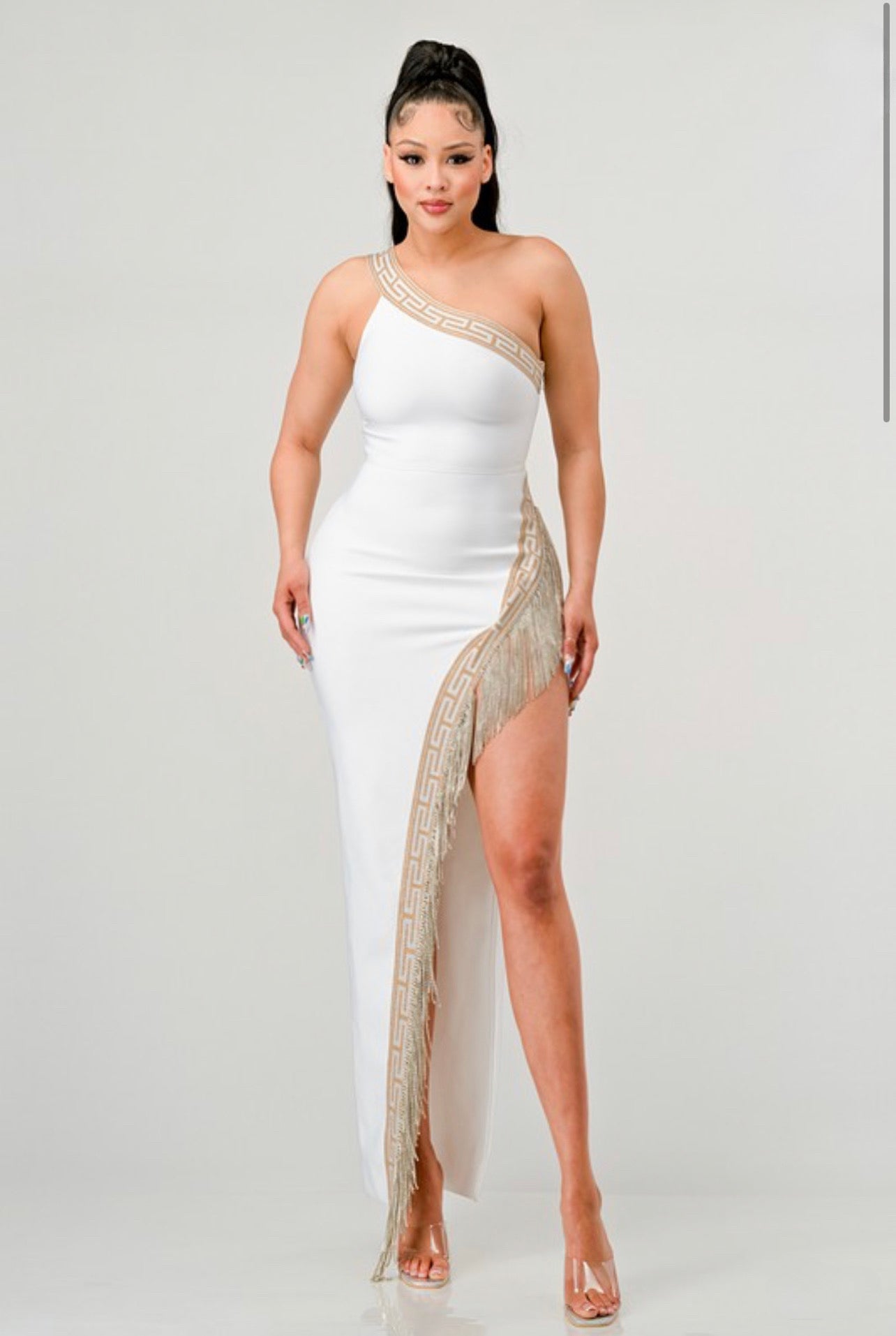 ANGEL EYES BANDAGE MAX DRESS