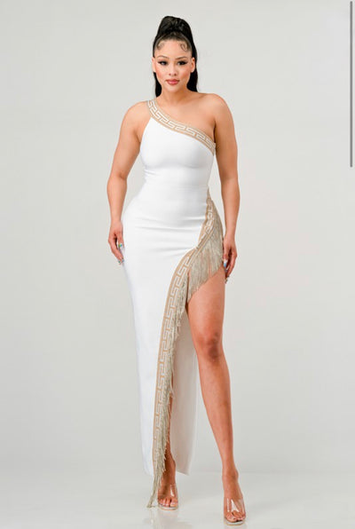 ANGEL EYES BANDAGE MAX DRESS