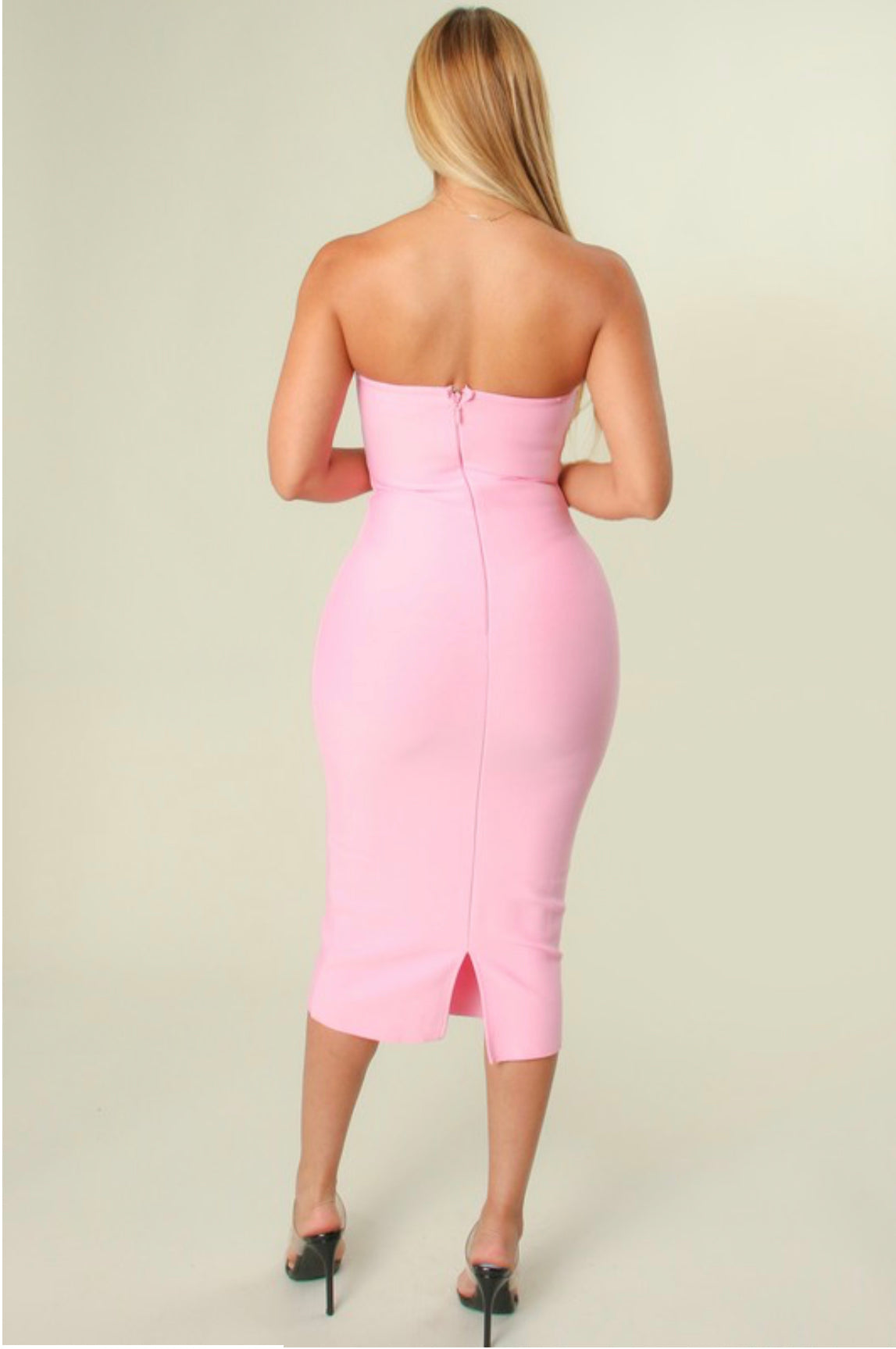 V-BANDAGE DRESS