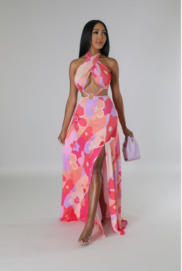 ROSET FLORAL DRESS