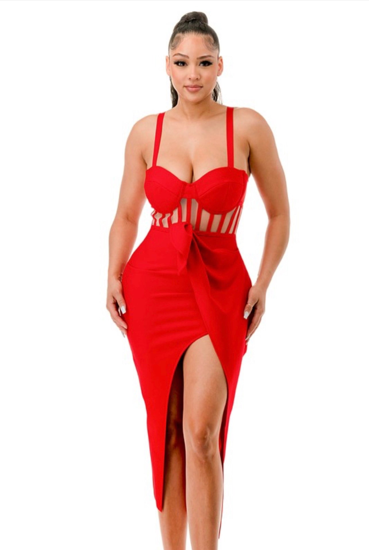 HIGH END GIRL BANDAGE DRESS