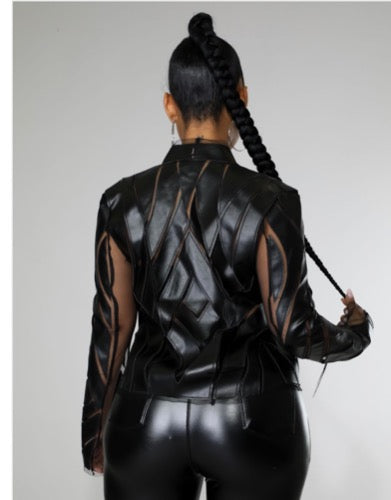 Cassie faux Jacket