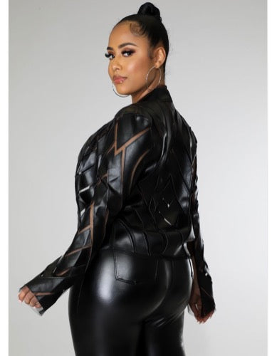 Cassie faux Jacket