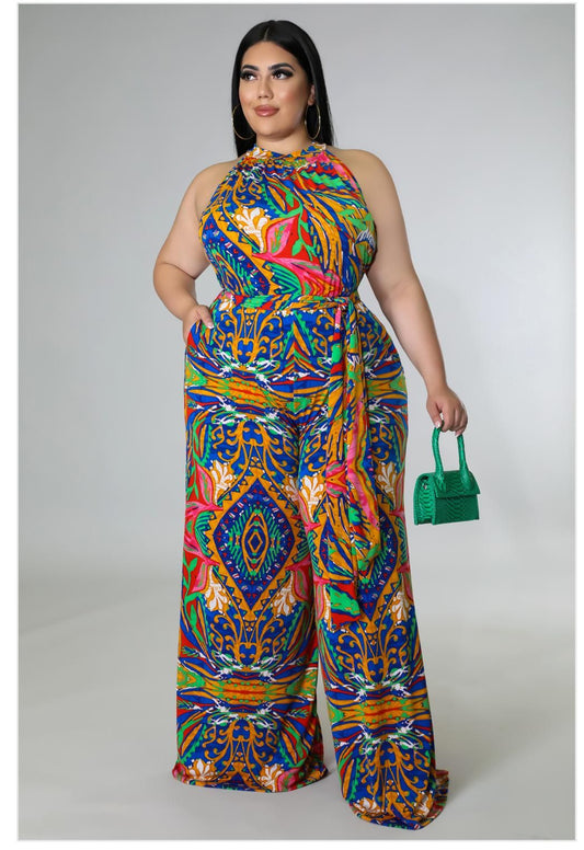 Tropical Life jumpsuit