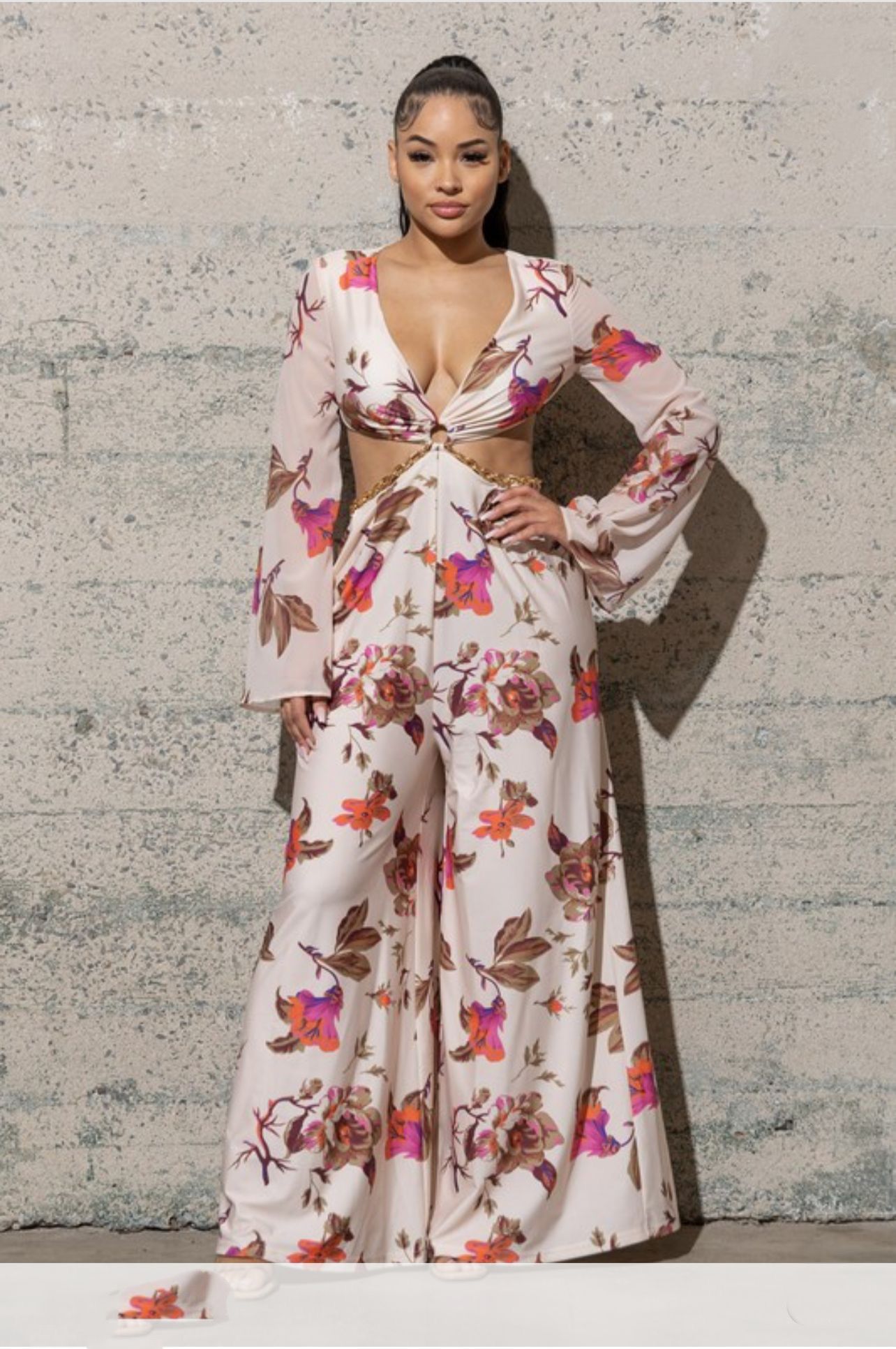 FLORAL V PRINT