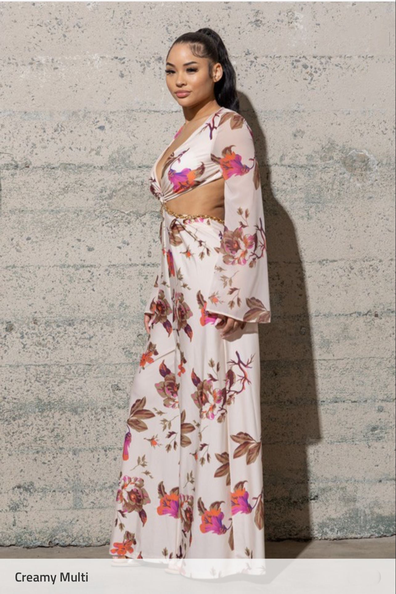 FLORAL V PRINT