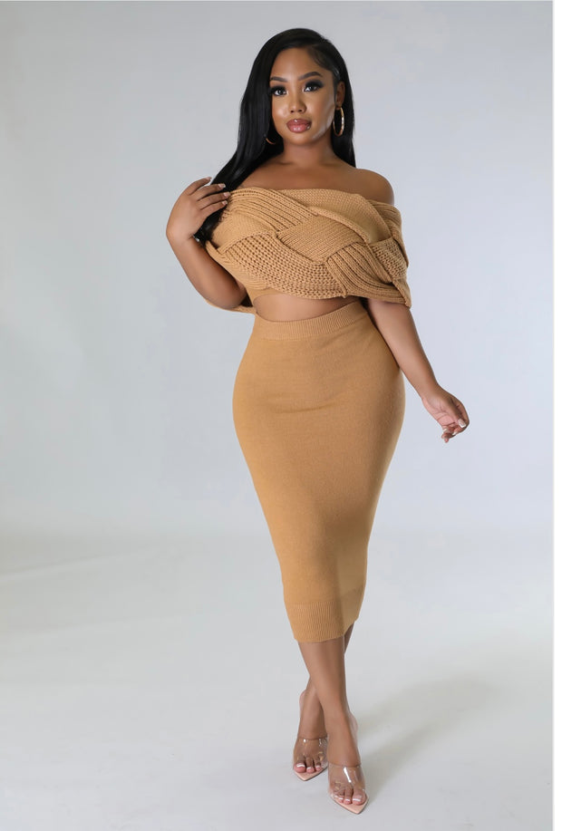 ALL LOVE KNOT SWEATER set