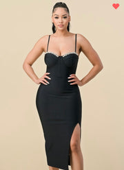 ROXANE BANDAGE DRESS
