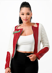 ON TGE STORM FAUX LEATHER Jacket