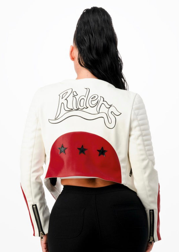 ON TGE STORM FAUX LEATHER Jacket