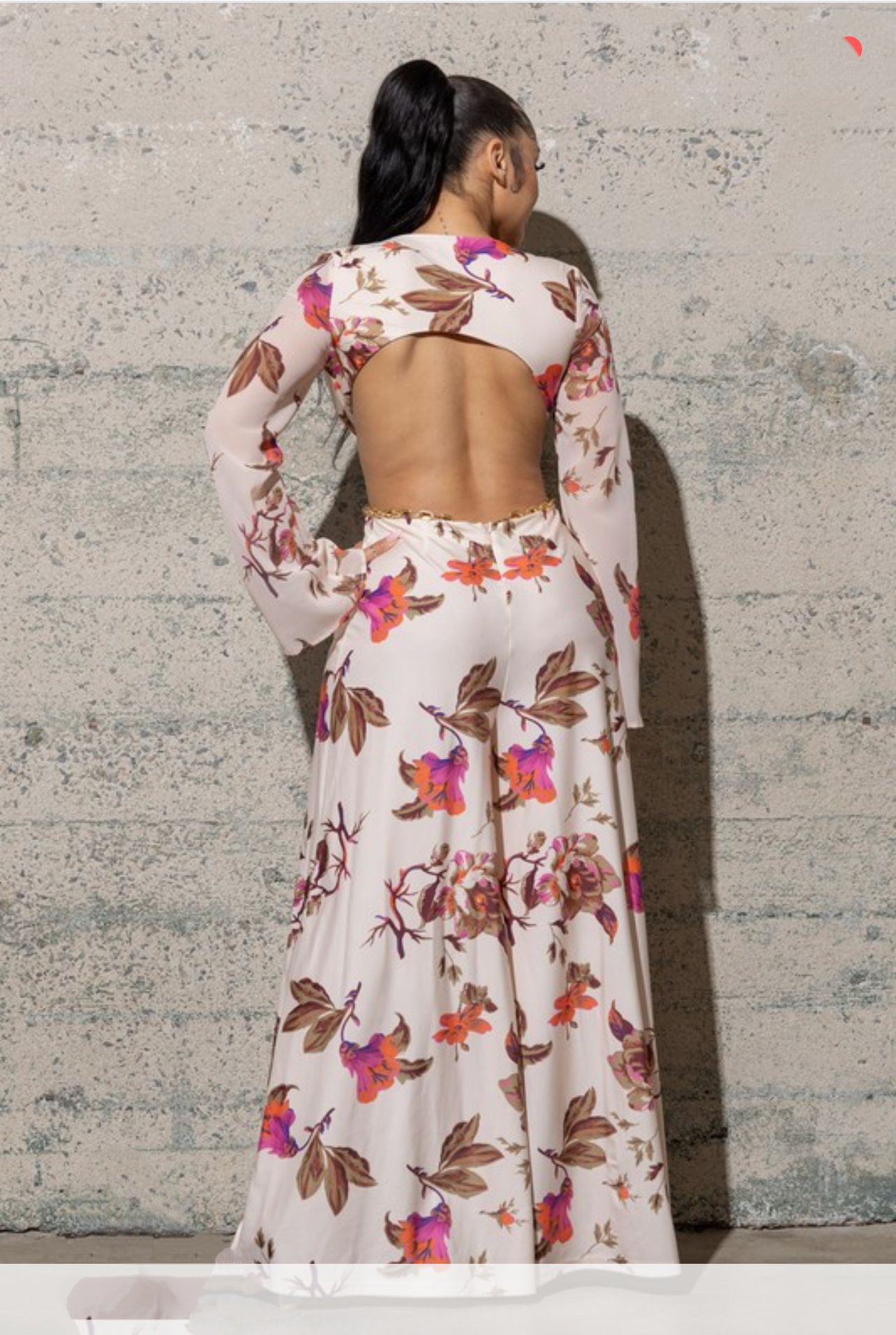 FLORAL V PRINT