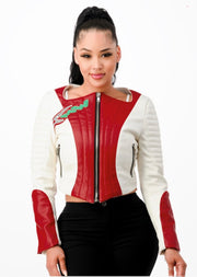ON TGE STORM FAUX LEATHER Jacket