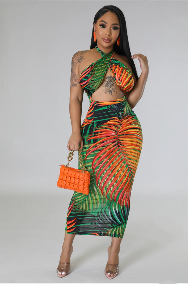 CRAVING SUNSET DRESS